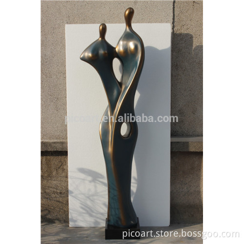 Abstract mankind handmade sculpture
